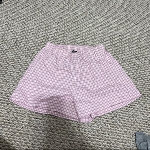 Brandy Melville Plaid Shorts